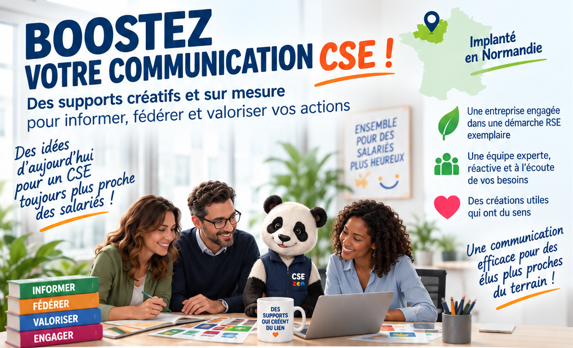 CSE ZEN Communication : supports créatifs et sur mesure pour les projets CSE